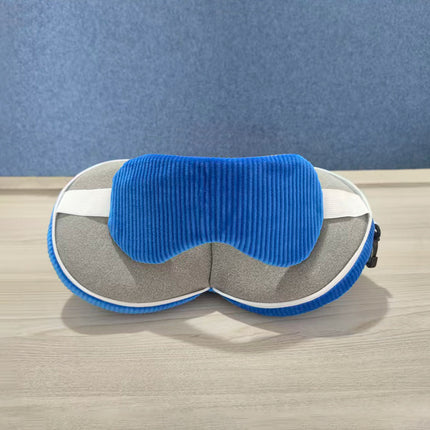 U-shaped pillow shading sleep eye mask two-in-one pillow PP cotton nap rest pillow aircraft travel pillow cutting eye mask pillow
