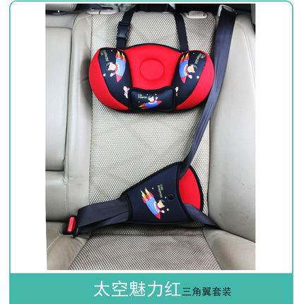 Cross-Border Anti-Stranglehold Car Seat Belt Hanging Cartoon Pillow Car Rear Seat Cushion Neck Protector Children's Headrest