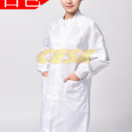 CESK stand collar zipper coat electrostatic clothing dust-free purification work clothes clean dust-proof clothing dust-free laboratory purification clothing