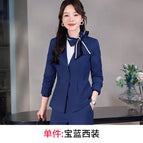 Royal blue suit / S