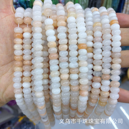 5X8Mm Natural Stone Agate Spacer Beads Abacus Beads Spacer Beads Loose Beads Handmade DIY Necklace Bracelet Jewelry Batch