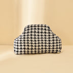 Houndstooth [black and white] / 30*22*9cm