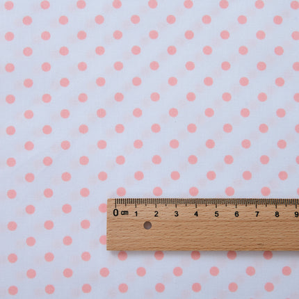 160cm Wide 40-Count Pure Cotton Fabric Baby Bed Sheets Fabric Twill Cotton Handmade DIY Colorful Water Jade Polka Dots