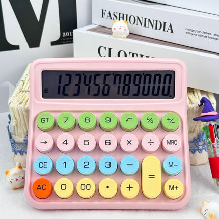 Voice Calculator High Color Value Gradient Portable Computer 12-Bit Large Screen for Office Examination