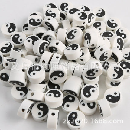 100 a pack of cross-border fruit soft pottery loose beads clay beads diy Amazon material bag accessories mobile phone