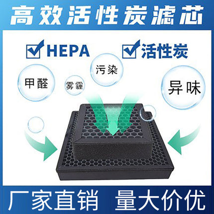 Applicable to Xiaomi Mijia Air Purifier Filter Element 2s/1/2/3 4 pro/4lite/ProH /max Filter Element
