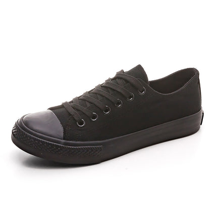 Little Black Shoes, Student Cloth Shoes, Labor Protection Sneakers, Low-Top Track and Field Training Flats, Lace-Up Sports Shoes, Dance Shoes, Women's Shoes