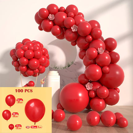 Cross-Border Amazon Macaron Solid Color Balloon Package Wedding Birthday Arrangement Balloon Party Solid Color Matte Set