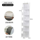 Hanging bag six layer white