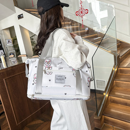 Cross-Border Dry and Wet Separation Storage Bag, Short-Distance Travel Bag, Large-Capacity Dry and Wet Separation Business Trip Lightweight Portable Luggage Bag