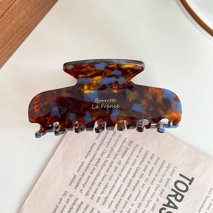 South Korea France Acetic Acid Clip Simple Retro French Elegant Elegant Hair Shark Clip Hair Clip for Women