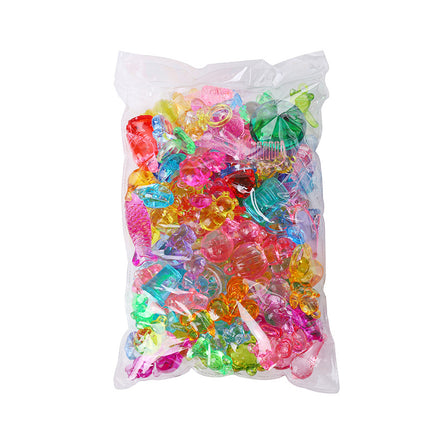 Children's Crystal Toy Playground Candy Grabber Machine Crystal Gem Ocean Creature Game Treasure Toddler Reward