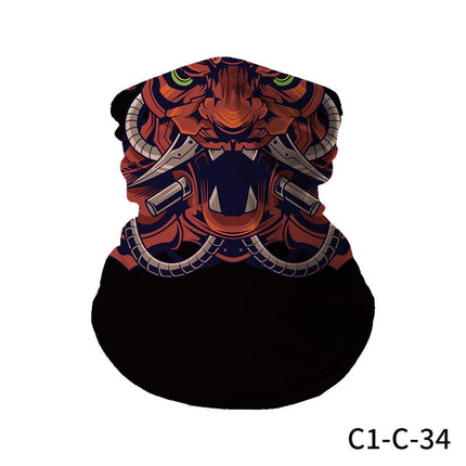Outdoor Seamless Versatile Magic Headscarf for Men and Women, Cycling Mask, Neck Gaiter, Windproof Neck Scarf, Summer Sun Protection, Quick-Drying