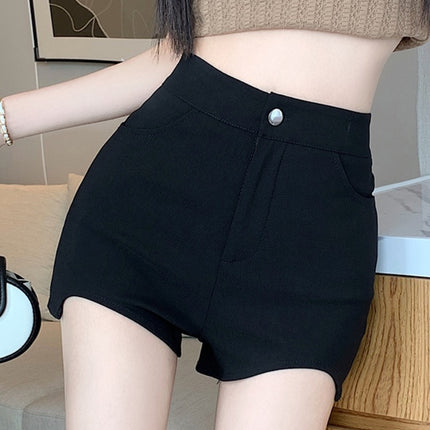American Hot Suit Shorts Women's Summer Jazz Dance Hot Girl A- line Hot Pants Tight Stretch Slim Casual Shorts