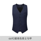 6692 navy blue men's vest / S
