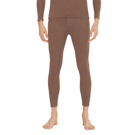 7A Anti-bacterial Acrylic Cashmere Silk Autumn Pants Men's Warm Pants Leggings Tight Cold-proof Sanding Autumn and Winter New