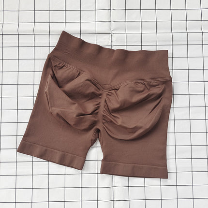 Sexy Peach Butt Fitness Shorts for Women, Sports Running and Cycling Three-Point Pants, High Elastic Butt Lift, Tummy Control, Quick-Drying Yoga Pants