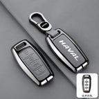 [haval a model 4-button start] double-sided leather pebbled gray + b02 buckle