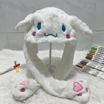 Factory direct tremolo hat ears will move cute rabbit hat net red dancing music airbag cap a generation of hair