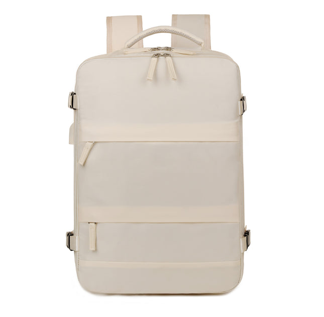 Multi-layer storage backpack dry and wet separation with shoe warehouse outdoor travel backpack USB interface business computer bag