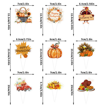 Amazon New Cross-Border Holiday Theme Party Supplies Thanksgiving Flag Banner Garland Hanging Decorations