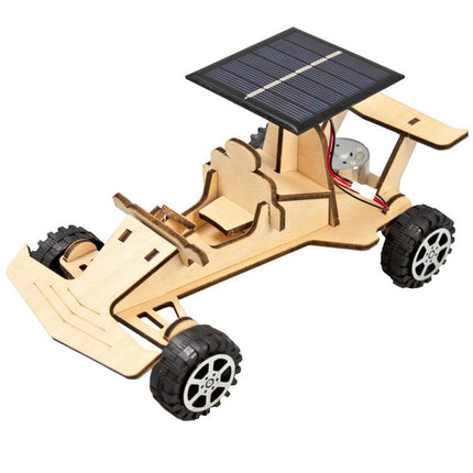 Children's science and technology diy handmade small solar series solar toy car physical model scientific experiment