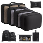 Nine-piece set/small bunch pocket/triangular bag [black] / 290t twill tarpaulin