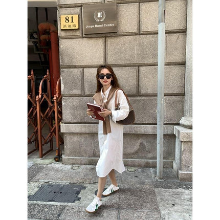 2026 Spring and Autumn Layering Essential Fashionable Knitted Shawl Korean Style Tie Knot Decorative Woolen Outerwear Small Cardigan