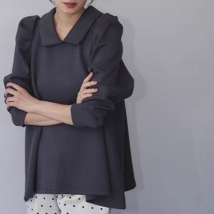 2025 New Thickened Air Layer Long-Sleeve Sweatshirt, High-Quality Fabric, in Stock