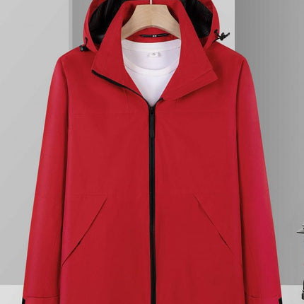 One fleece-lined warm mountaineering outdoor travel clothing autumn and winter in stock factory direct lovers assault clothing custom logo
