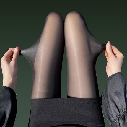 Spring and summer horse oil socks mask steel stockings anti-hook silk wear light leg artifact thin autumn leg leggings plus size