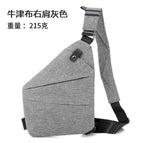 Right shoulder gray (Oxford)