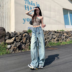 Vintage blue trousers / XS