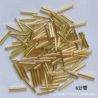 Large quantity and excellent price / 【m32】2*12 tube beads【5 tubes】