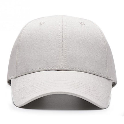 Amazon Cross-Border High-End Pure Cotton Six-Panel Baseball Cap Manufacturer In-Stock Thickened Sun Hat with Printed Embroidery