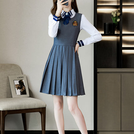Autumn and Winter Kindergarten Teachers' Garden Clothes Work Clothes College Style Professional Suit dress suit Kindergarten Teachers' Administrative Clothing