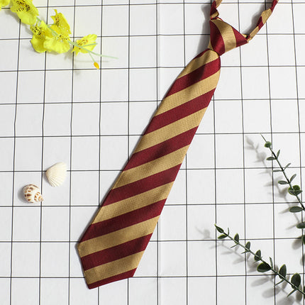 JK Small Tie Women's College Style Lazy Japanese Style Plaid Uniform Shirt Tie Student ins Men's and Women's Short Free Tie