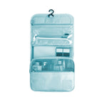 Twill toiletry bag korean blue