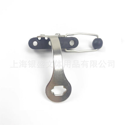 Foil Sabre Fencing Epee Parts with Replacement Sword Head Bracket Hand Guard Conductive Wire Repair Tool