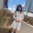 8871 white suspender skirt + 8871 sun protection clothing / S