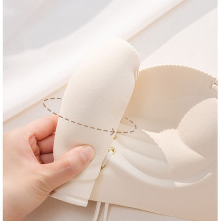 8899 sexy strap pull Baa cup small chest push up thickened non-empty cup no steel ring flat chest top support bra underwear