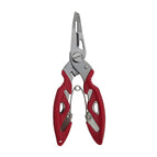 Curved mouth fishing pliers [red]