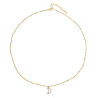 914-1 moon curved pendant