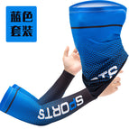 Ice sleeves + mask blue / One Size