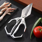 Diamond chicken bone scissors [4.0 thickness] silver box