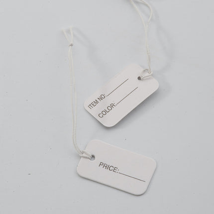Label elastic rope label price small tag card jewelry packaging material handmade diy homemade material accessories