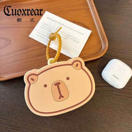 New Kapibala Vegetable Coin Purse Earphones Mini Storage Small Wallet Children's Cartoon Creative Bag Pendant