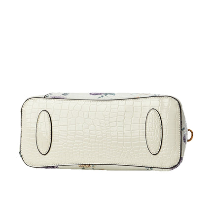 Bags Export Cross-Border 2025 New Fashion National Style Printed Bags Women's Versatile Satchel Versatile Shoulder Crossbody Bag