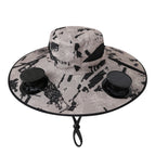 Fisherman hat solar-camouflage light gray