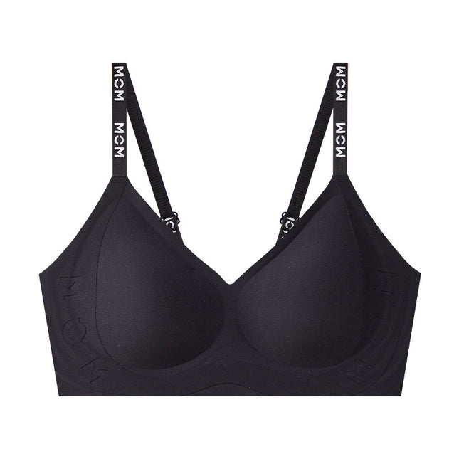 Non-marking Anti-gravity Litching Women's Underwear Soft Support Push-up Anti-sagging Fixed Cup Girls' Non-rimped Bra
